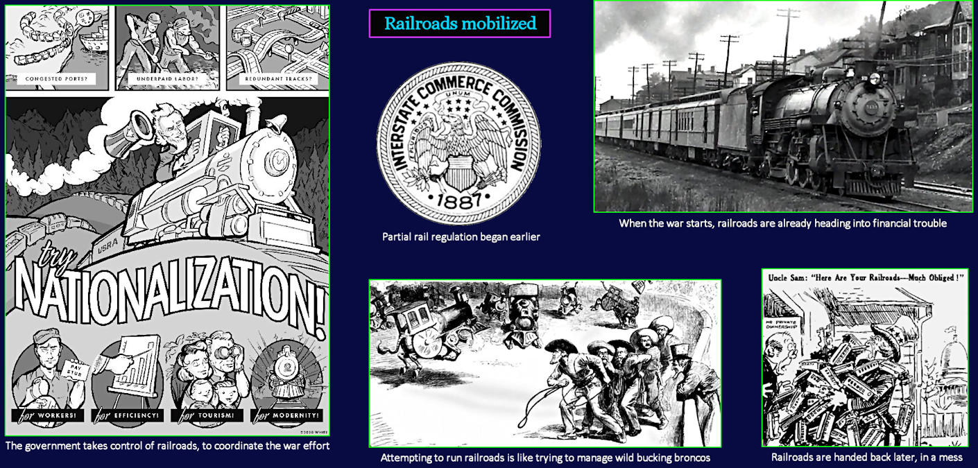 Nationalization of railroads, 1917